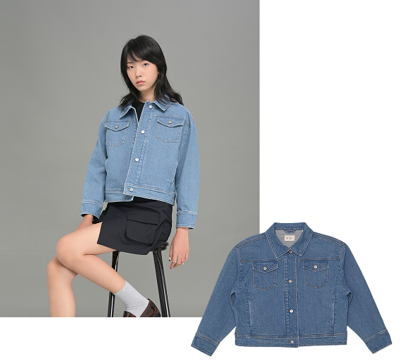 Cropped Denim, Perfected.